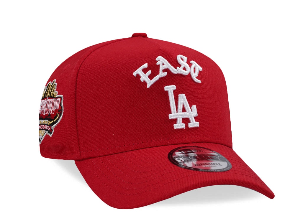 New Era Los Angeles Dodgers Stadium Anniversary Red Prime Edition 9Forty A Frame Snapback Casquette