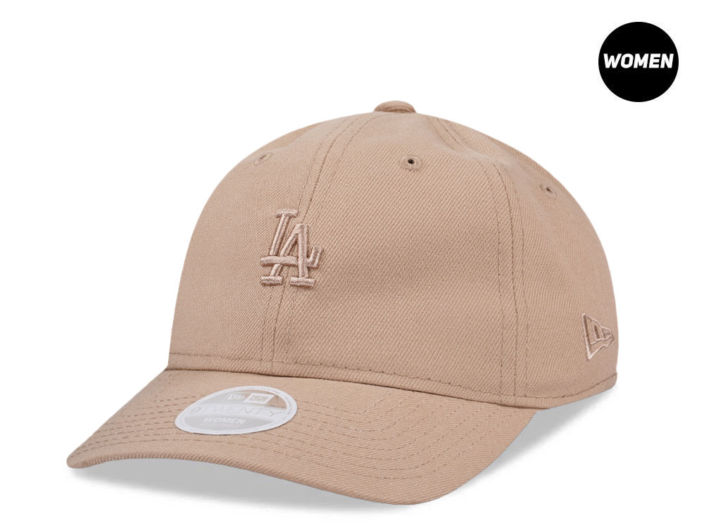 New Era Los Angeles Dodgers Camel Womens 9Twenty Strapback Casquette