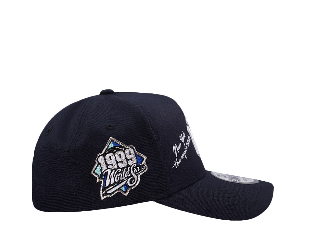 New Era New York Yankees World Series 1999 Navy Prime Edition 9Forty A Frame Snapback Casquette