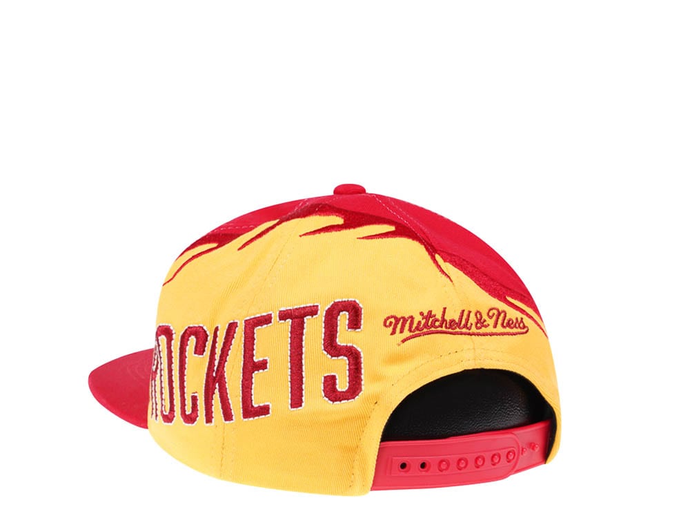Mitchell & Ness Houston Rockets NBA Spiral Deadstock Hardwood Classic Snapback Casquette