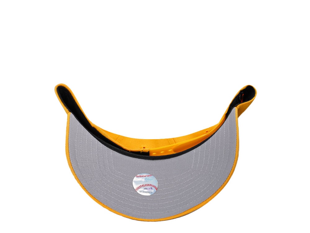New Era Brooklyn Dodgers 1st World Championship Yellow Classic 9Forty A Frame Snapback Casquette