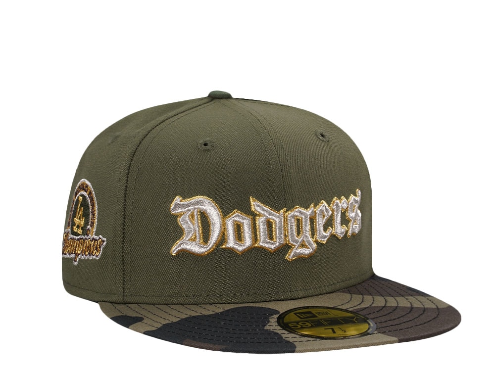 New Era Los Angeles Dodgers World Series 2024 Camouflage Two Tone Prime Edition 59Fifty Fitted Casquette