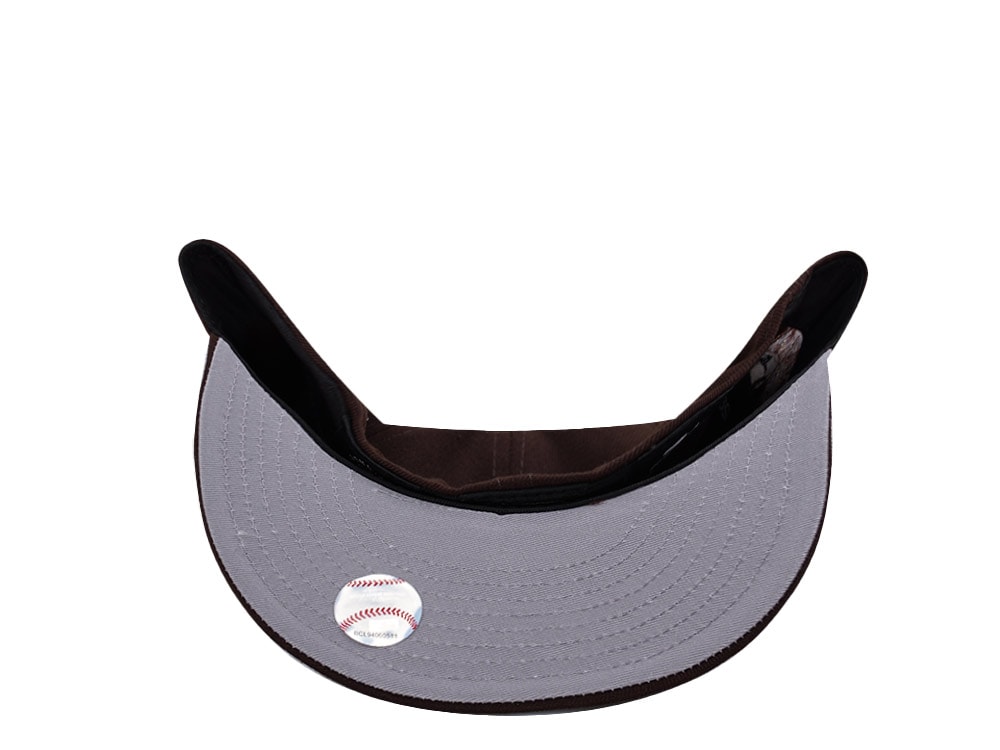 New Era Los Angeles Dodgers World Series 2025 Burnt Wood Prime Edition 59Fifty Fitted Casquette