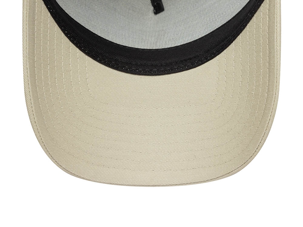 New Era New York Yankees League Essential Creme 9Forty A Frame Trucker Snapback Casquette