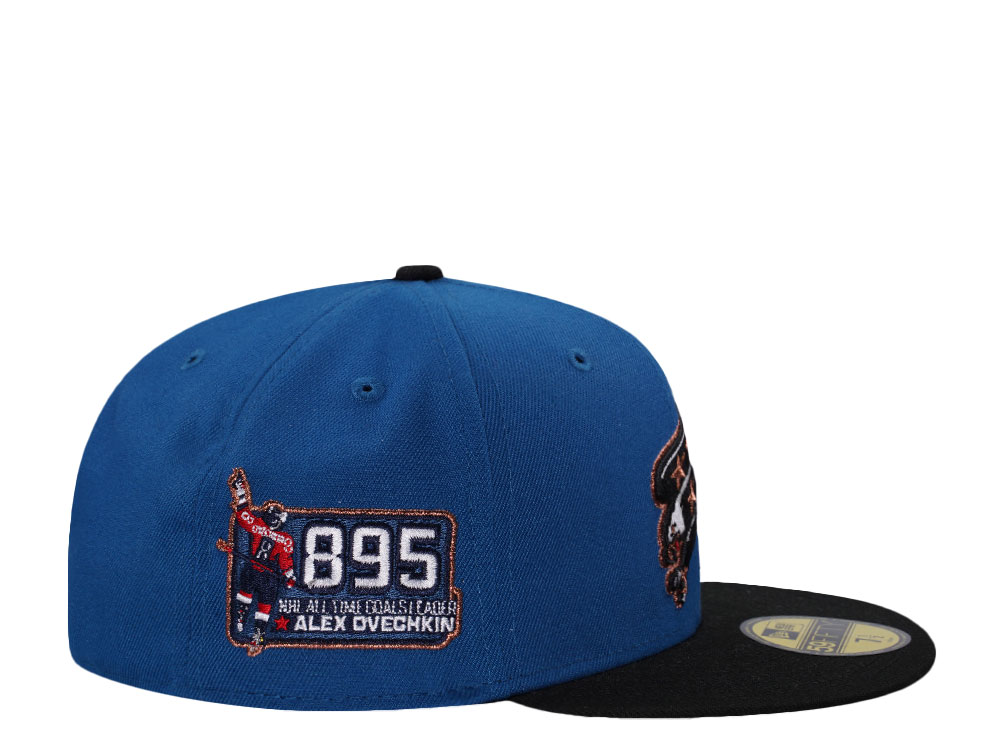 New Era Washington Capitals All Time Goals Ovechkin Blue Two Tone Edition 59Fifty Fitted Casquette