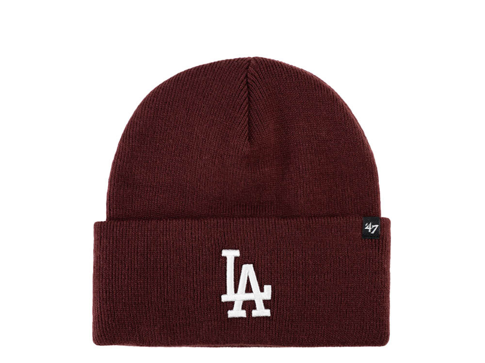 47 Brand Los Angeles Dodgers Maroon Edition Cuff Chapeaux