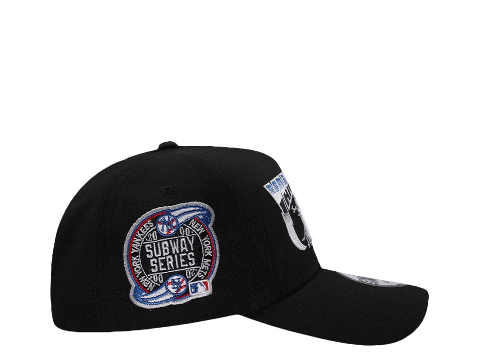 New Era New York Yankees Subway Series 2000 Black Edition 9Forty A Frame Snapback Casquette