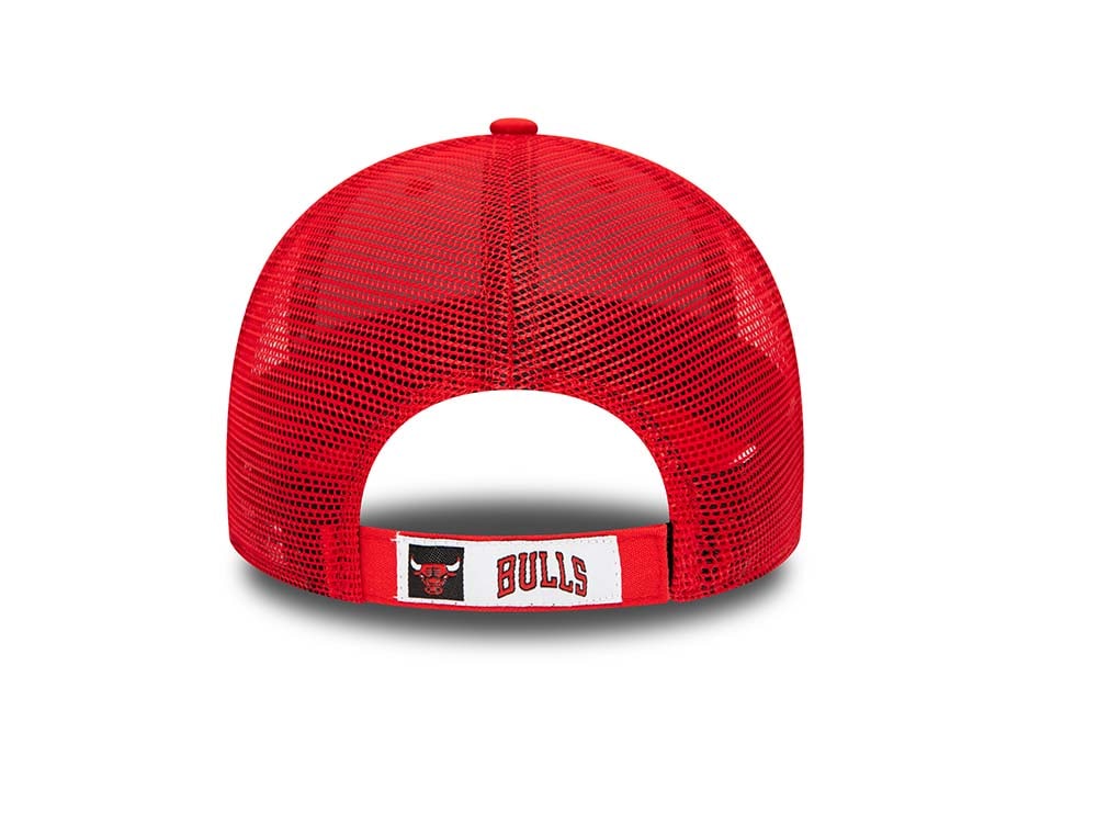 New Era Chicago Bulls Home Field Red 9Forty Trucker Strapback Casquette