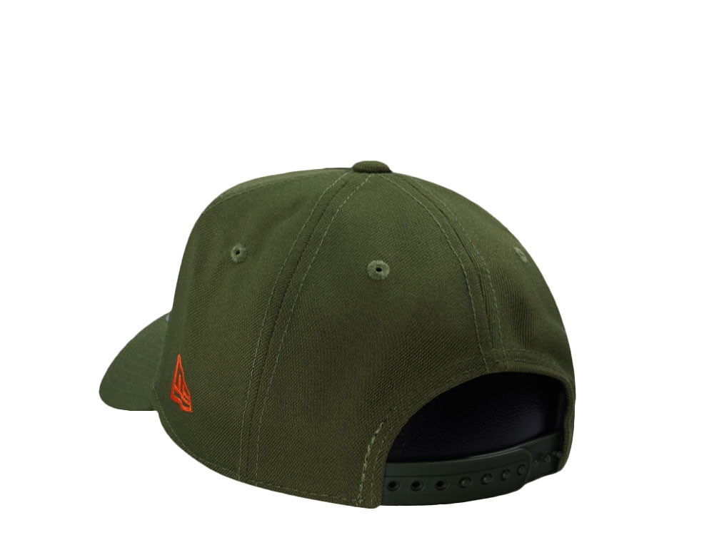 New Era Anaheim Angels 35th Anniversary Rifle Green Classic Edition 9Forty A Frame Snapback Casquette