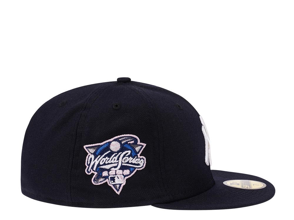 New Era New York Yankees World Series 2000 Navy Pink Edition 59Fifty Fitted Casquette