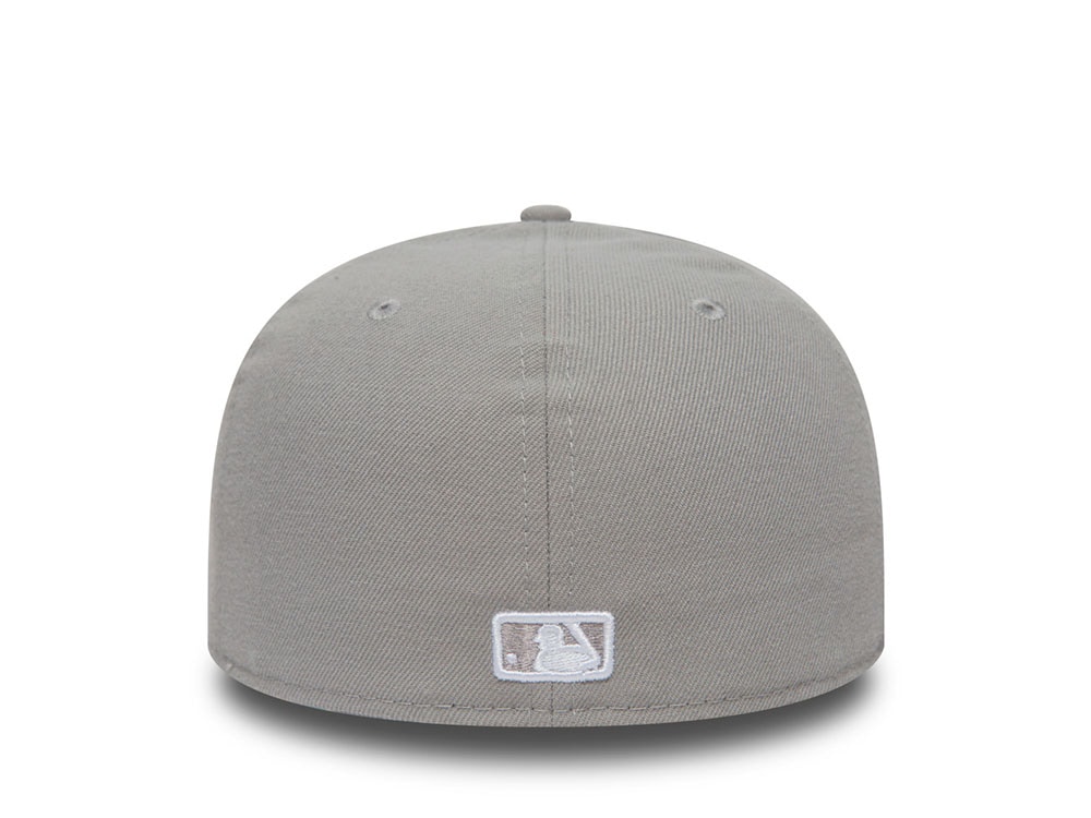 New Era Los Angeles Dodgers Plain Gray Prime Edition 59Fifty Fitted Casquette