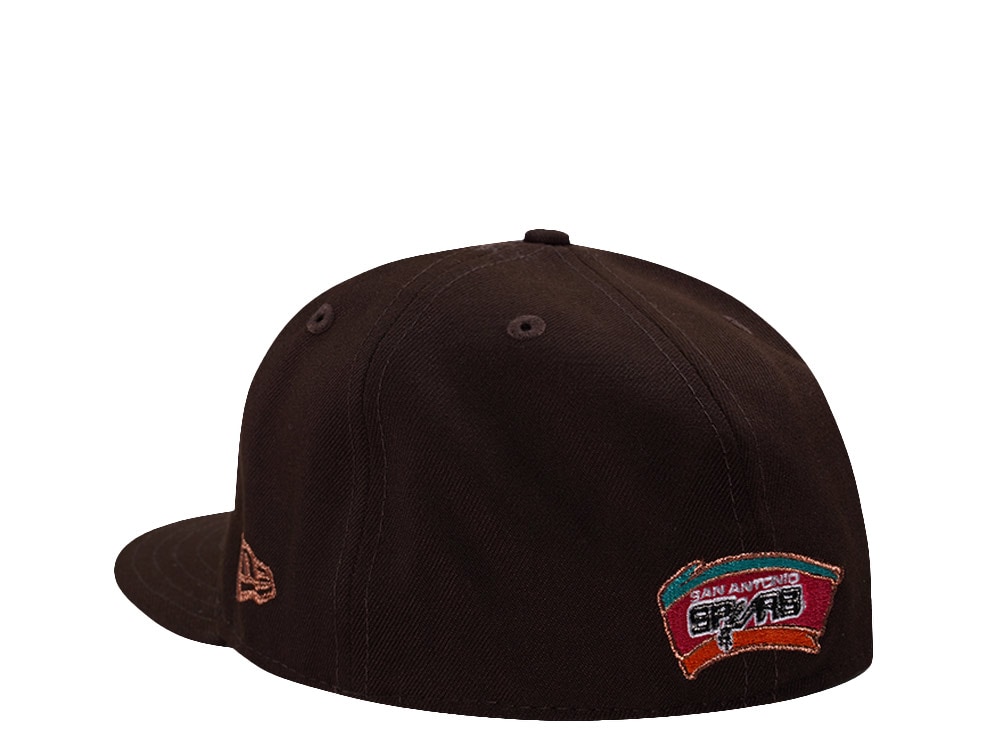 New Era San Antonio Spurs NBA on NBC Burnt Wood Prime Edition 59Fifty Fitted Casquette