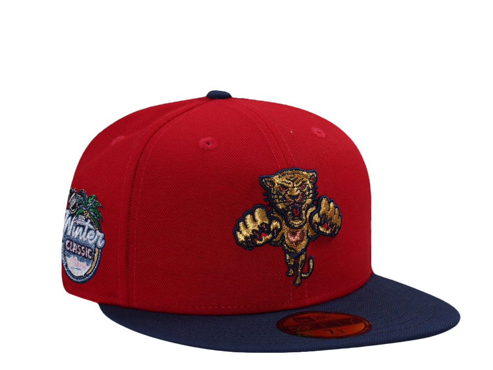 New Era Florida Panthers Winter Classic 2026 Scarlet Two Tone Edition 59Fifty Fitted Casquette