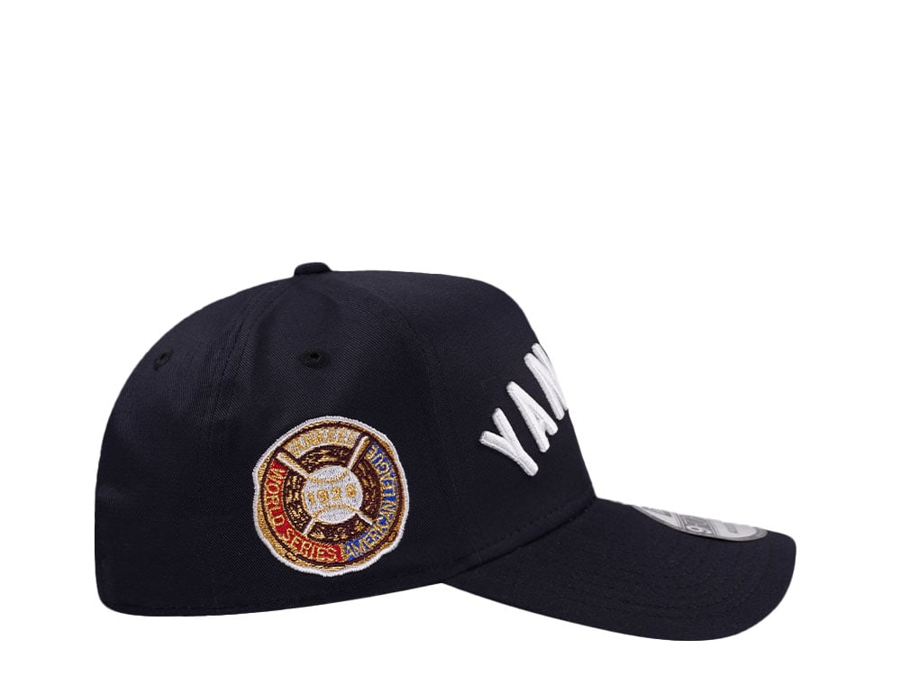 New Era New York Yankees World Series 1928 Navy Classic Edition 9Forty A Frame Snapback Casquette
