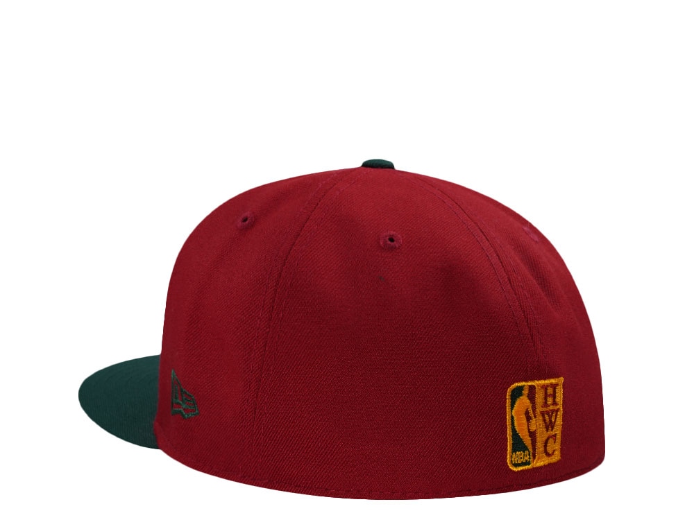 New Era Seattle Supersonics NBA Finals 1996 Red Two Tone Edition 59Fifty Fitted Casquette
