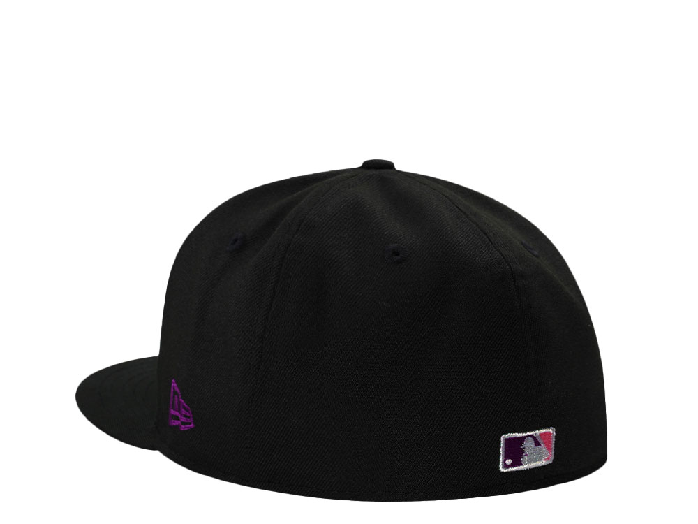 New Era Cleveland Guardians Progressive Field Magenta Black Prime Edition 59Fifty Fitted Casquette
