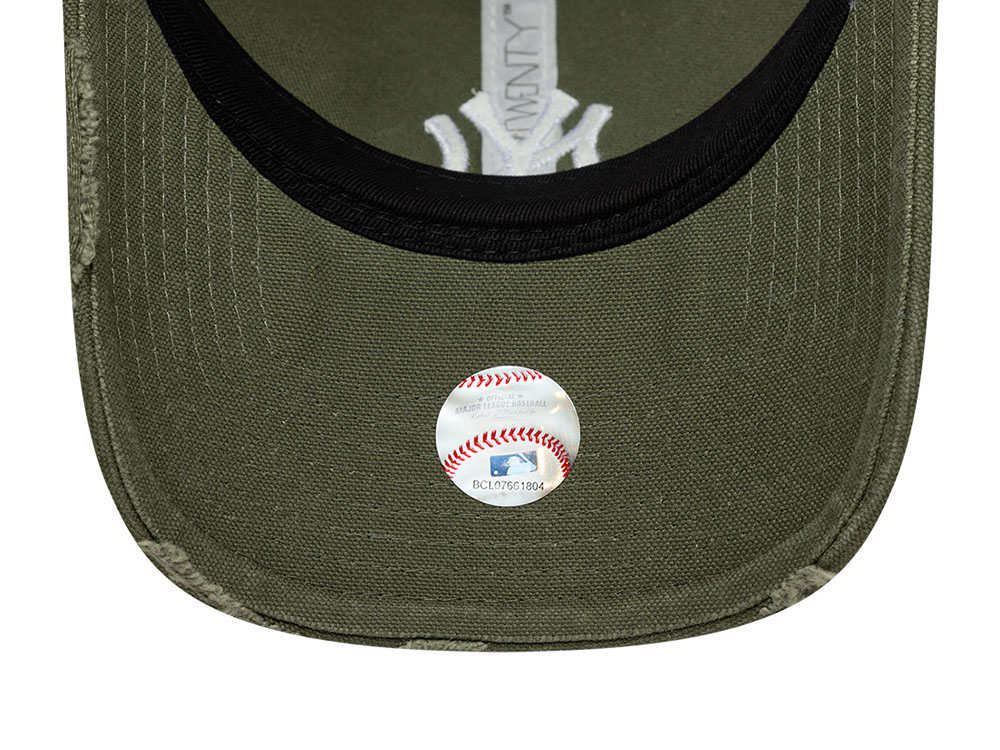 New Era New York Yankees Cotton Canvas 9Twenty Trucker Snapback Casquette