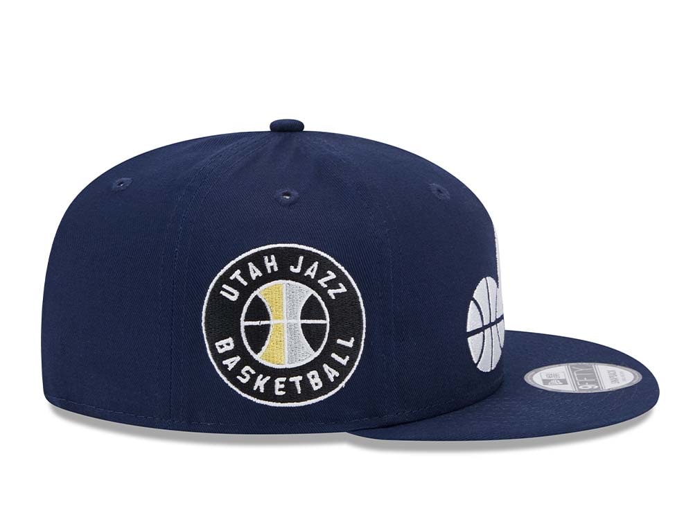New Era Utah Jazz NBA Patch Navy Edition 9Fifty Snapback Casquette