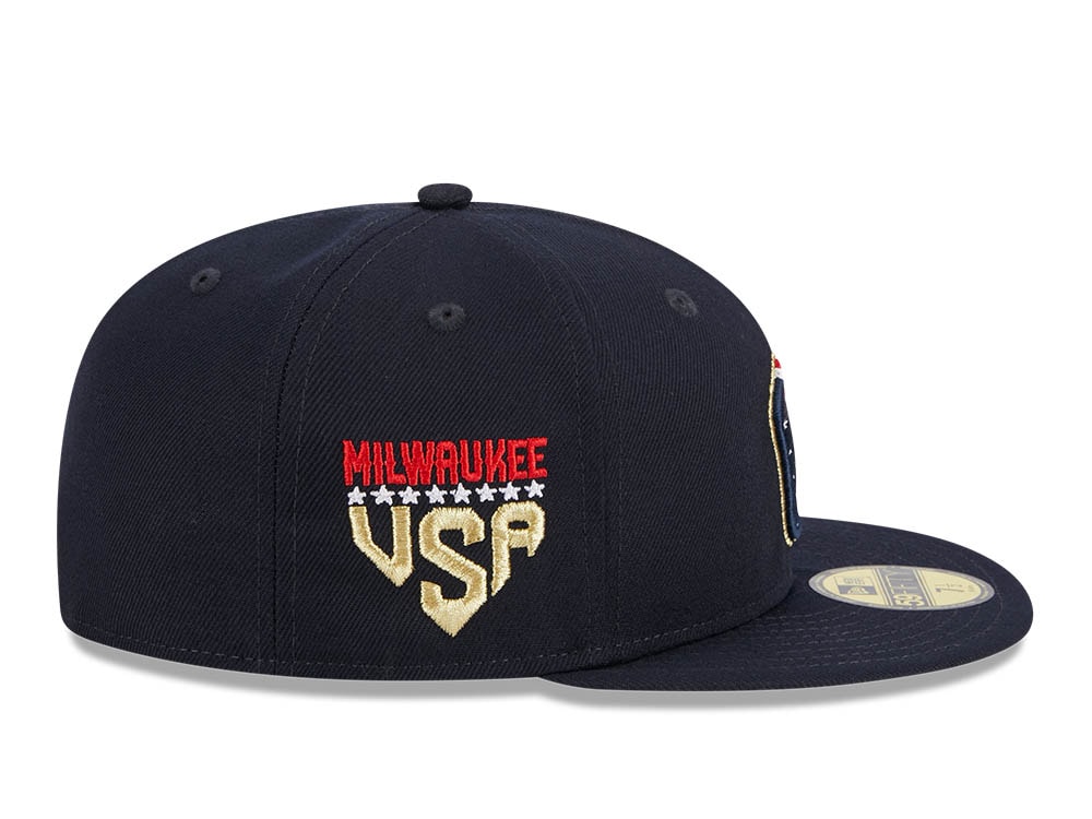 New Era Milwaukee Brewers 4th of July 23 59Fifty Fitted Casquette