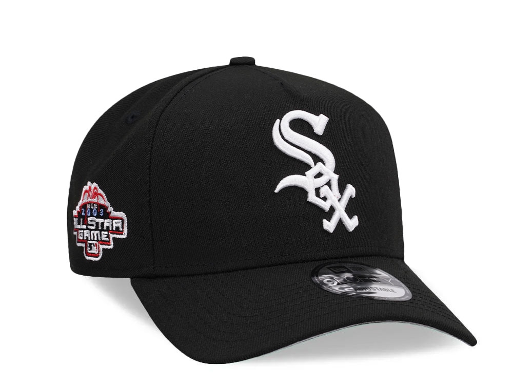 New Era Chicago White Sox All Star Game 2003 Black Edition 9Forty A Frame Snapback Casquette