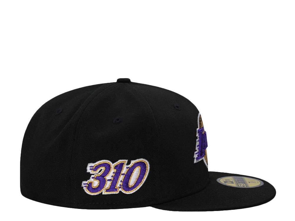 New Era Los Angeles Lakers Lakeshow Gold Black Edition 59Fifty Fitted Casquette