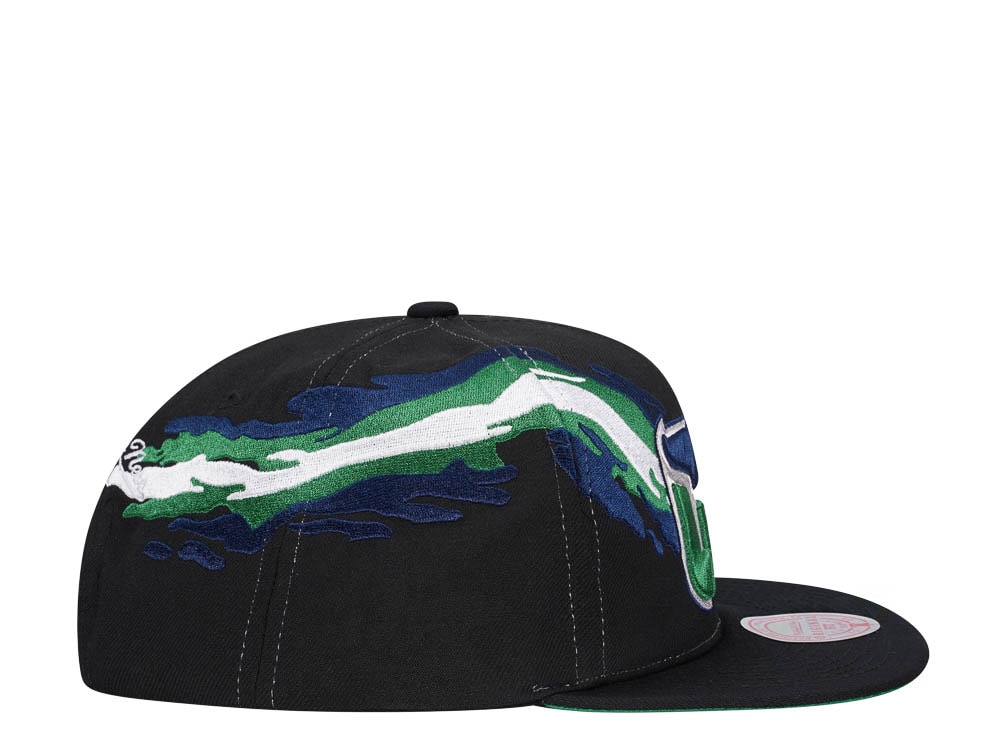 Mitchell & Ness Hartford Whalers Vintage Paintbrush Snapback Casquette