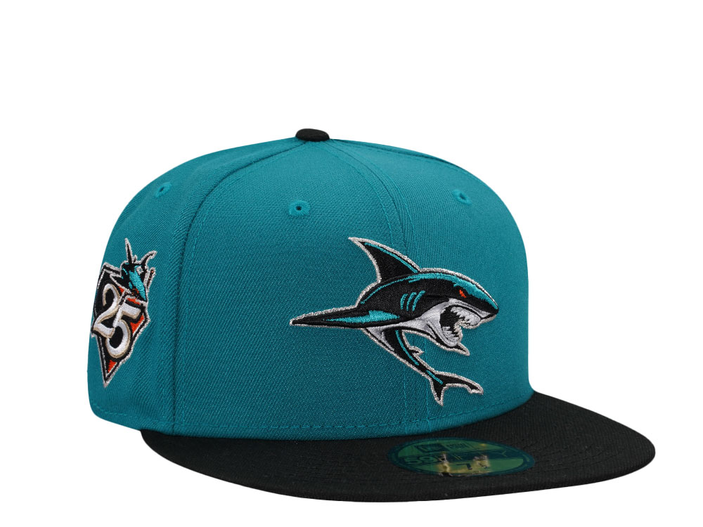 New Era San Jose Sharks 25th Anniversary Two Tone Prime Edition 59Fifty Fitted Casquette