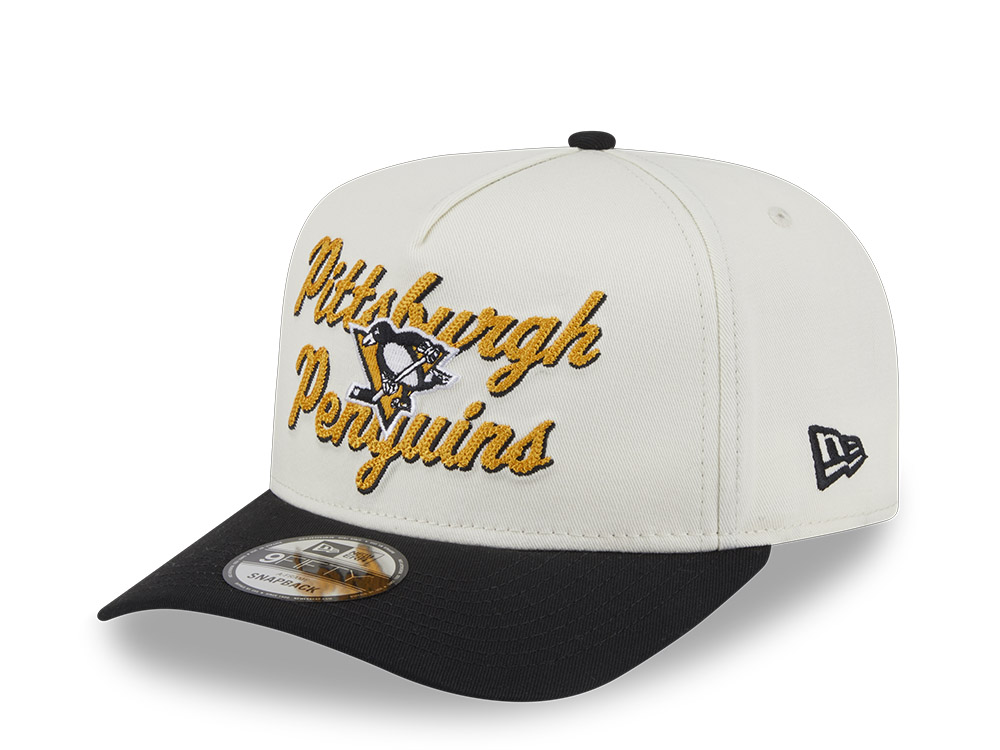 New Era Pittsburgh Penguins Chainstitch 9Fifty A Frame Snapback Casquette