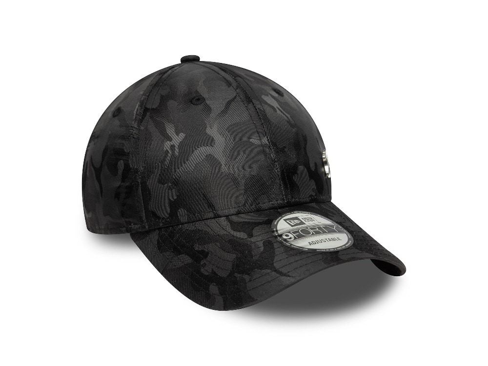 New Era New York Yankees Flawless Pin Black Camouflage 9Forty Strapback Casquette