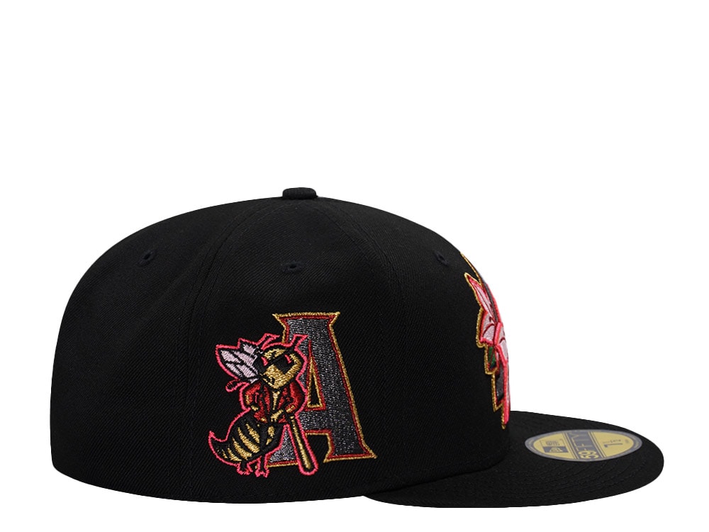 New Era Augusta Green Jackets Pink Black Prime Edition 59Fifty Fitted Casquette
