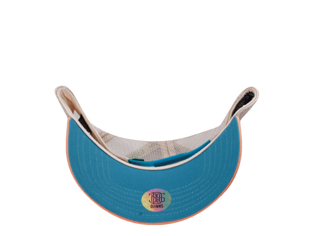 Djinns Coastal Kitchen Beach Bevvies Brown Trucker Snapback Casquette