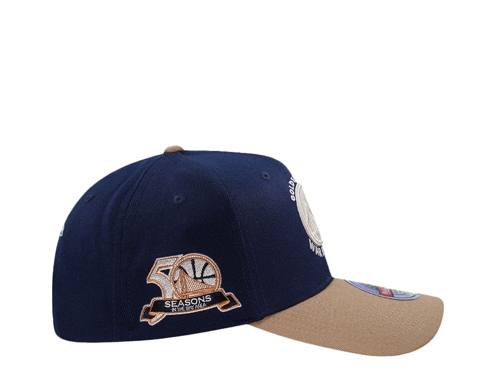 Mitchell & Ness Golden State Warriors Sand Storm Classic Red Stretch Snapback Casquette