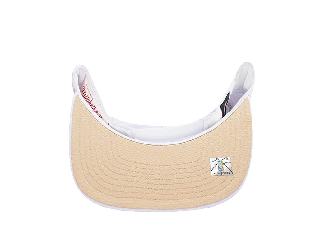 Mitchell & Ness Milwaukee Bucks 30th Anniversary Winter White Hardwood Classic Snapback Casquette