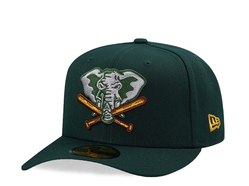 New Era Oakland Athletics Dark Green Prime Edition 59Fifty Pre Curved Fitted Casquette