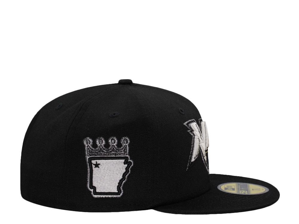 New Era Northwest Arkansas Naturals Black Prime Edition 59Fifty Fitted Casquette