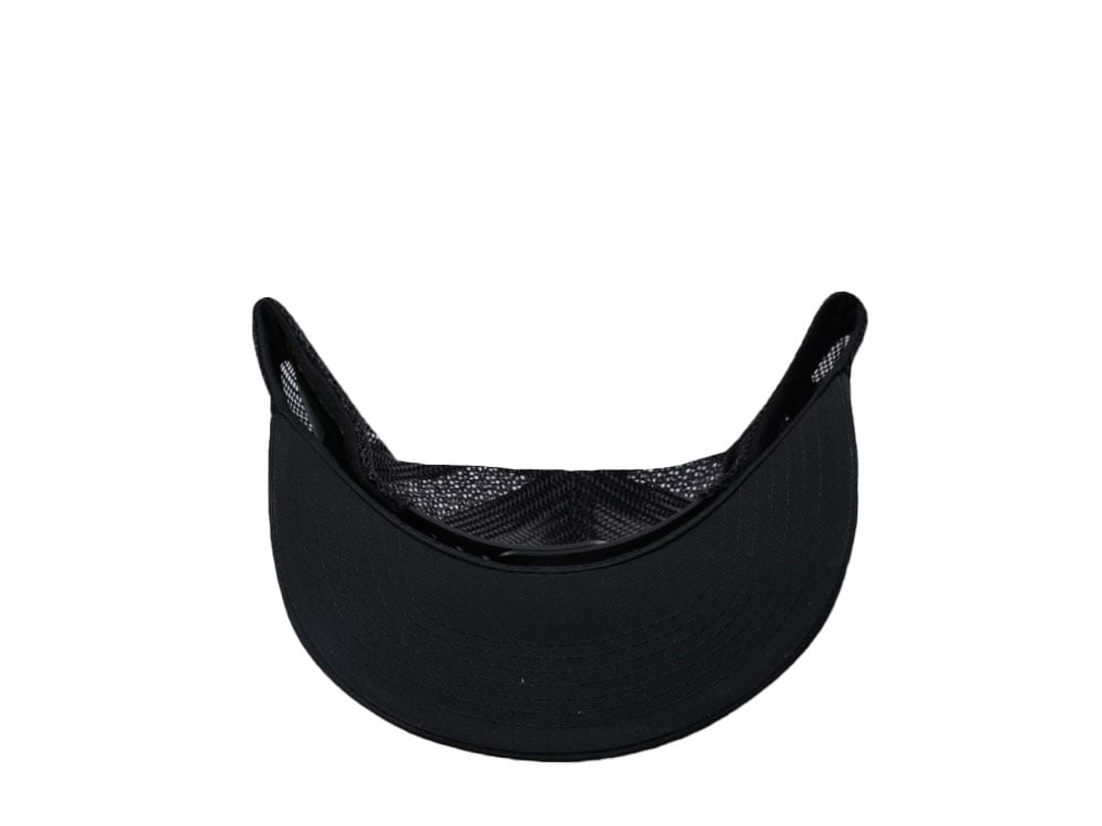 John Deere Black Raised Embroidery Trucker Snapback Casquette