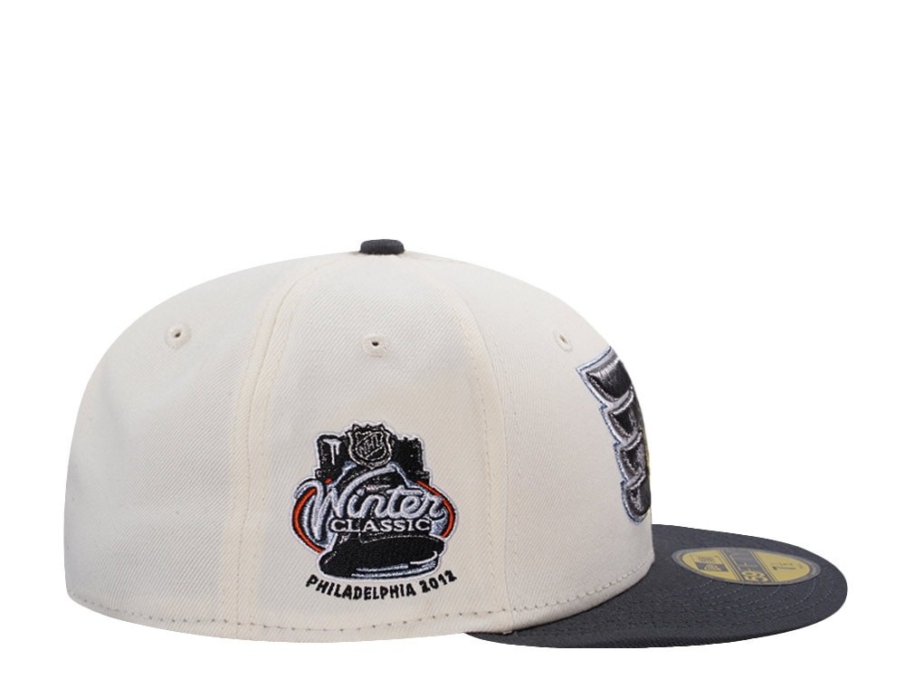 New Era Philadelphia Flyers Winter Classic 2012 Chrome Two Tone Edition 59Fifty Fitted Casquette