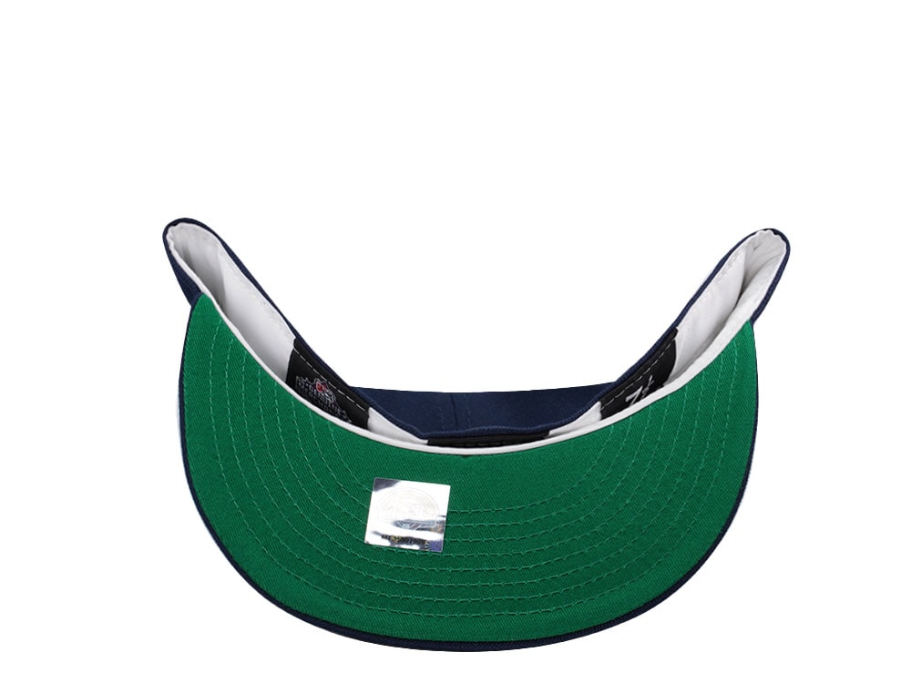 New Era Hartford Yard Goats 10th Anniversary Ocean Blue Prime Edition 59Fifty Fitted Casquette