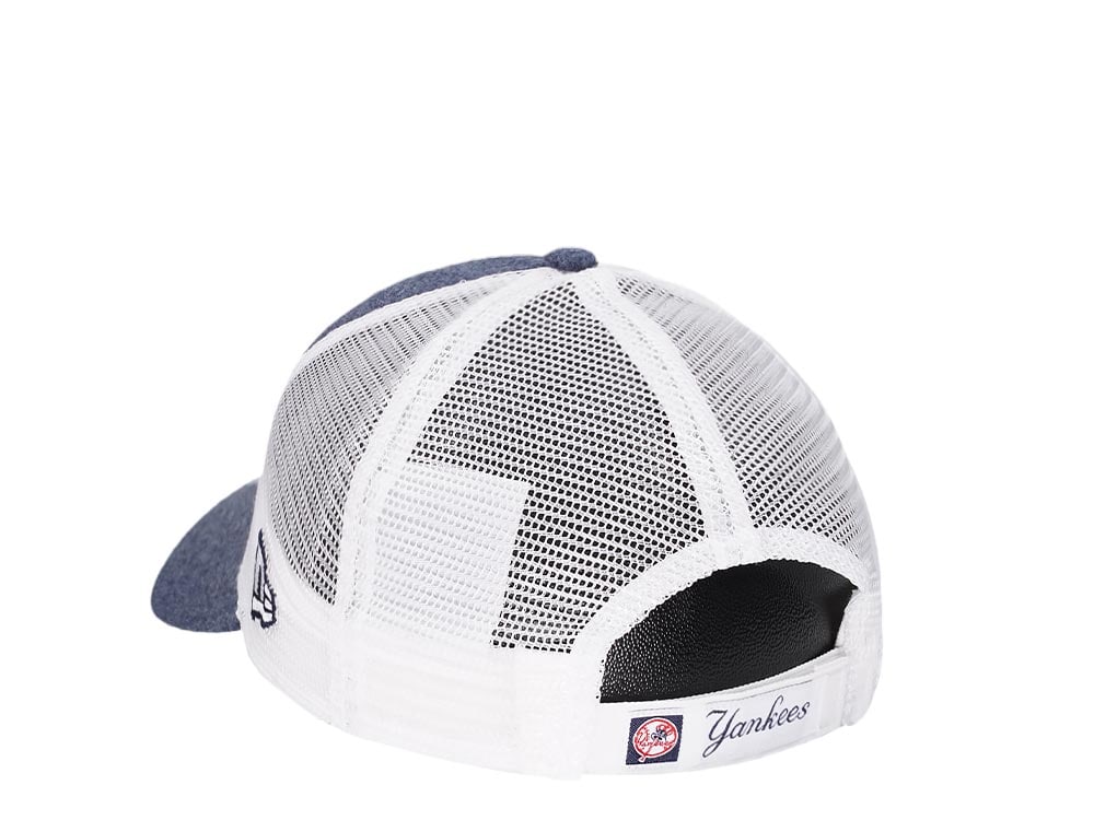 New Era New York Yankees Navy Trucker Strapback Casquette