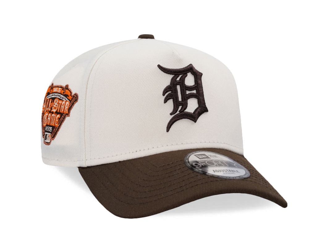 New Era Detroit Tigers All Star Game 2005 Chrome Two Tone Edition 9Forty A Frame Snapback Casquette