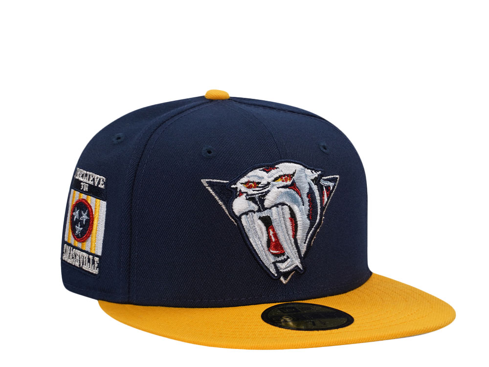 New Era Nashville Predators Sabertooth Two Tone Prime Edition 59Fifty Fitted Casquette