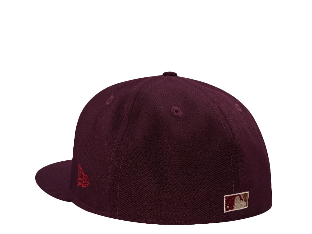 New Era Montreal Expos All Star Game 1982 Maroon Prime Edition 59Fifty Fitted Casquette