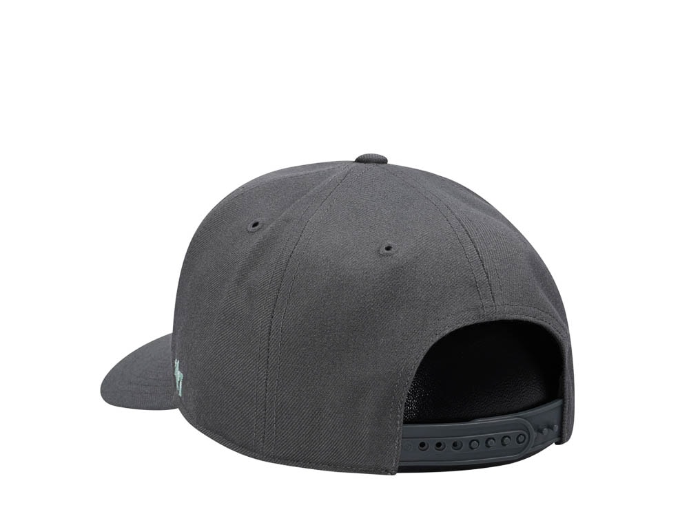 47Brand Oakland Athletics Charcoal Cold Zone MVP DP Snapback Casquette