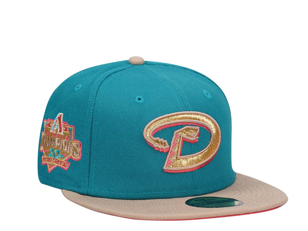 New Era Arizona Diamondbacks 20th Anniversary Pink Desert Two Tone Prime Edition 59Fifty Fitted Casquette