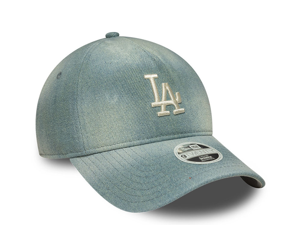 New Era Los Angeles Dodgers Denim 9Twenty A Frame Strapback Casquette