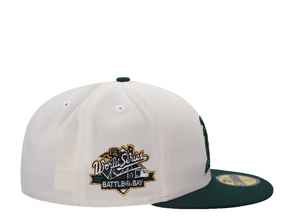 New Era Oakland Athletics World Series 1989 Chrome Two Tone Edition 59Fifty Fitted Casquette