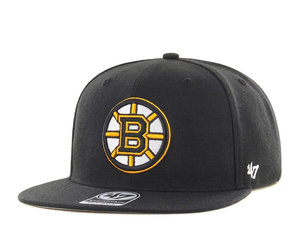 47brand Boston Bruins Captain Snapback Casquette