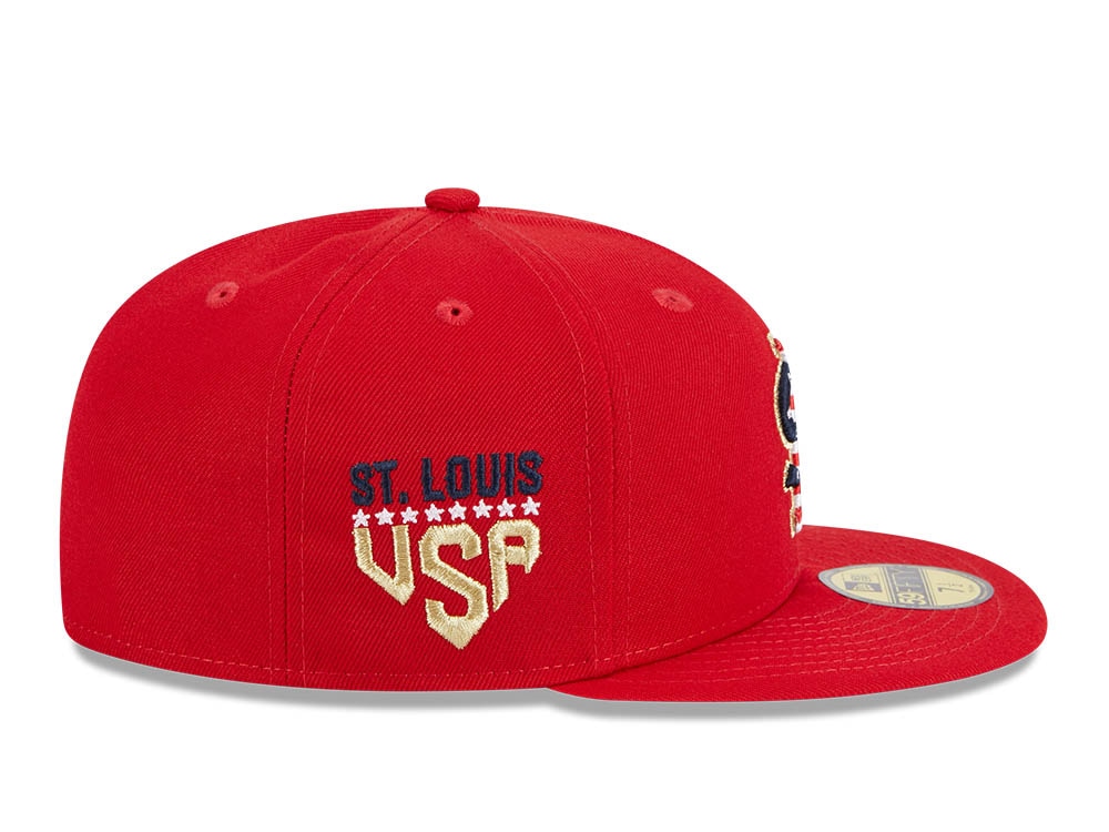 New Era St. Louis Cardinals 4th of July 23 59Fifty Fitted Casquette