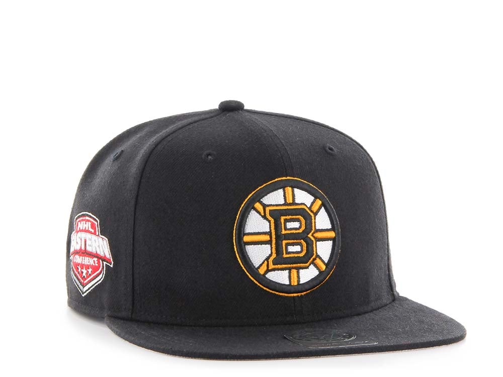 47Brand Boston Bruins Sure Shot Captain Snapback Casquette