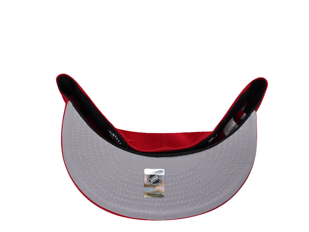 New Era Florida Panthers 20th Anniversary Metallic Scarlet Red Prime Edition 59Fifty Fitted Casquette